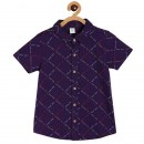 Miniklub Knit Shirt - Purple, 5-6yr